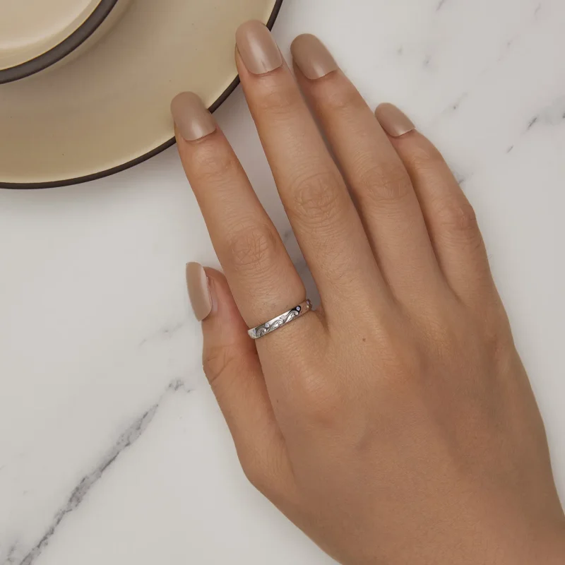 (bilde for) Pandora Style Waves Ring - BSR443 - Vis 5