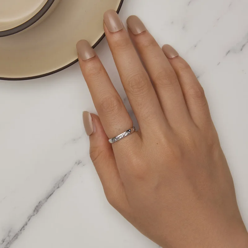 (bilde for) Pandora Style Waves Ring - BSR443 - Vis 7