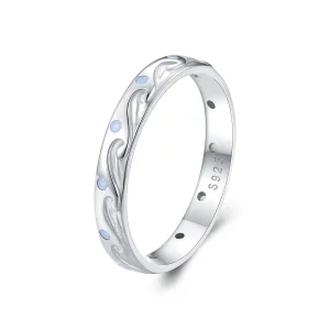(bilde for) Pandora Style Waves Ring - BSR443
