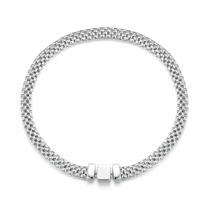 (bilde for) Pandora Style Weave Chain Armbånd - BSB124