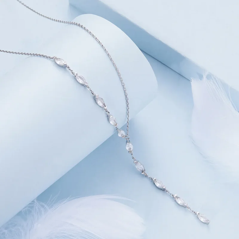 (bilde for) Pandora Style Y Shape Chain Halskjede - BSN330 - Vis 2