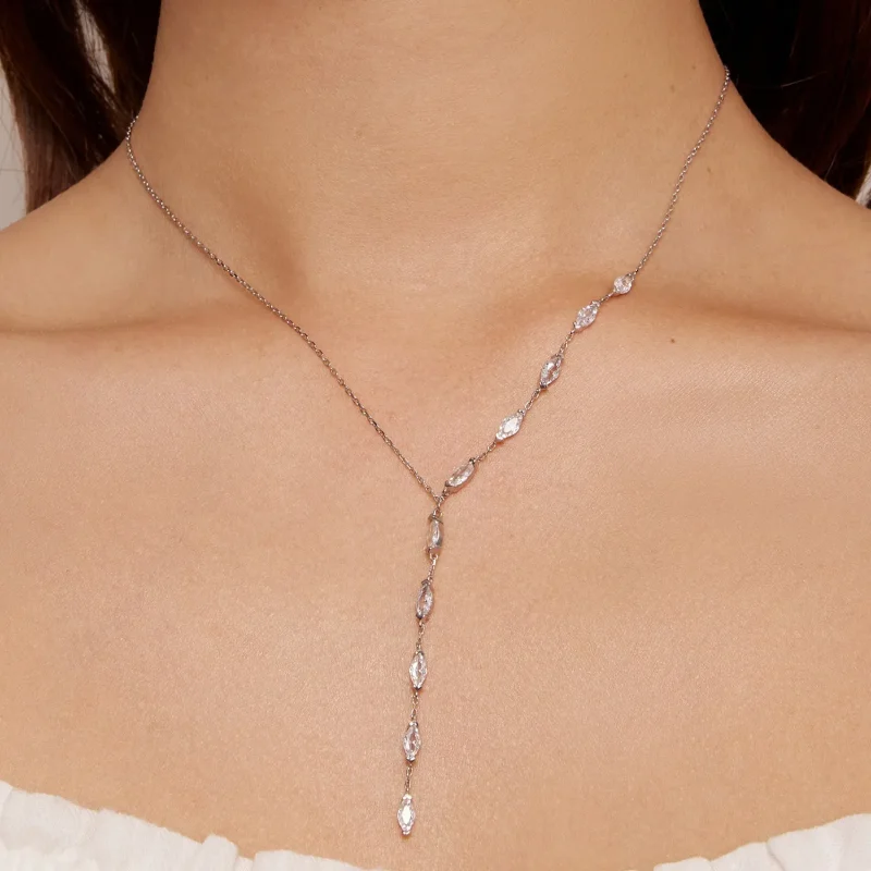 (bilde for) Pandora Style Y Shape Chain Halskjede - BSN330 - Vis 7