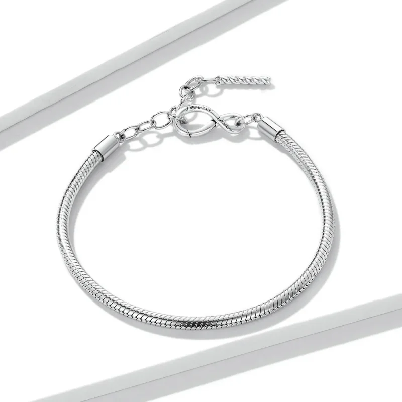 (bilde for) Pandora Style Enkelt og uendelig armbånd - BSB085 - Vis 2