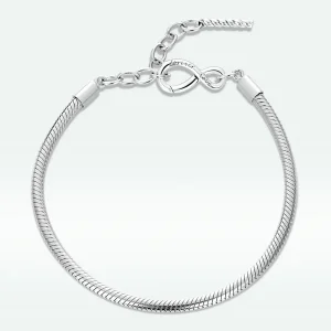 (bilde for) Pandora Style Enkelt og uendelig armbånd - BSB085