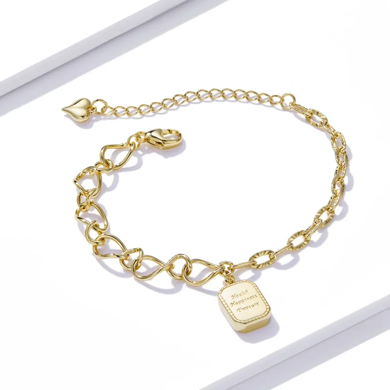 (bilde for) Pandora Style Health, Happiness, Treasure Armbånd - BSB070 - Vis 4