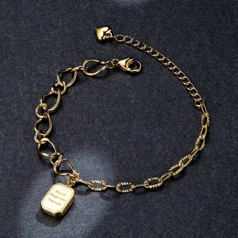 (bilde for) Pandora Style Health, Happiness, Treasure Armbånd - BSB070 - Vis 5