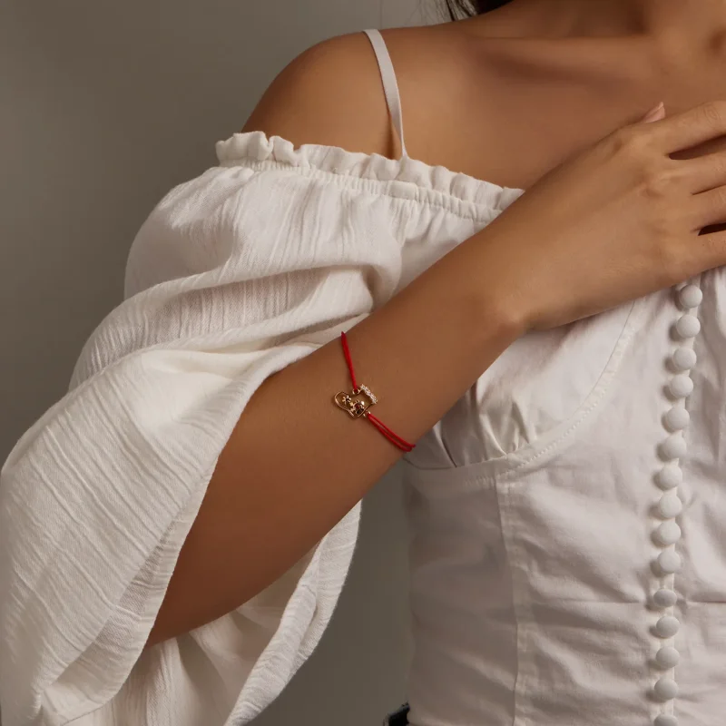(bilde for) Pandora Style julesokker armbånd - SCB225 - Vis 5