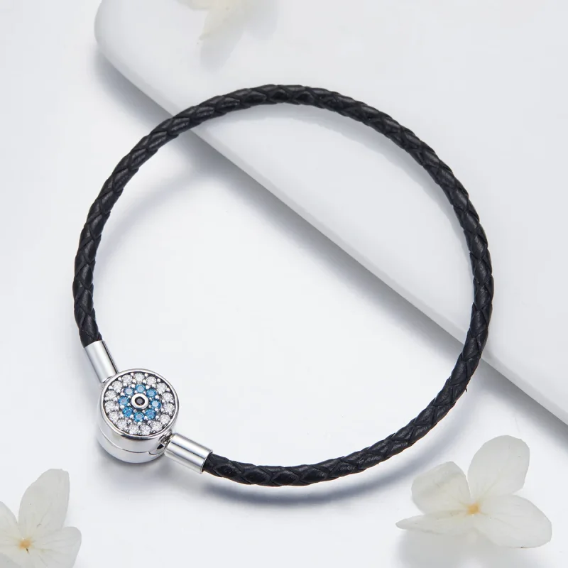(bilde for) Pandora Style Leather Magical Mysteries Armbånd - SCB113 - Vis 3