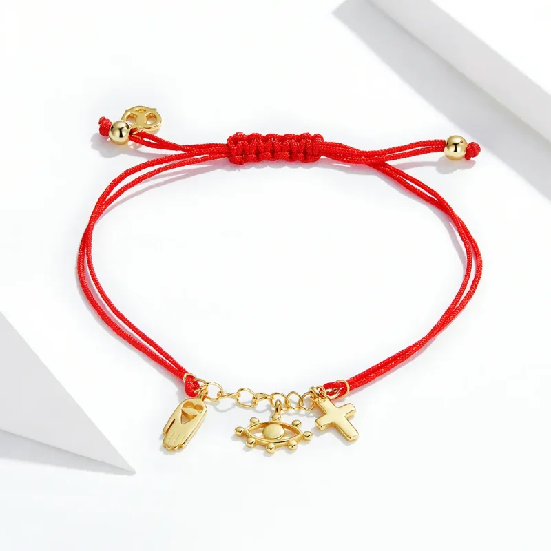 (bilde for) Pandora Style Lucky Symbol Armbånd - SCB226 - Vis 2