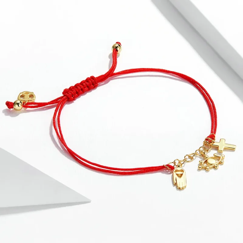 (bilde for) Pandora Style Lucky Symbol Armbånd - SCB226 - Vis 4
