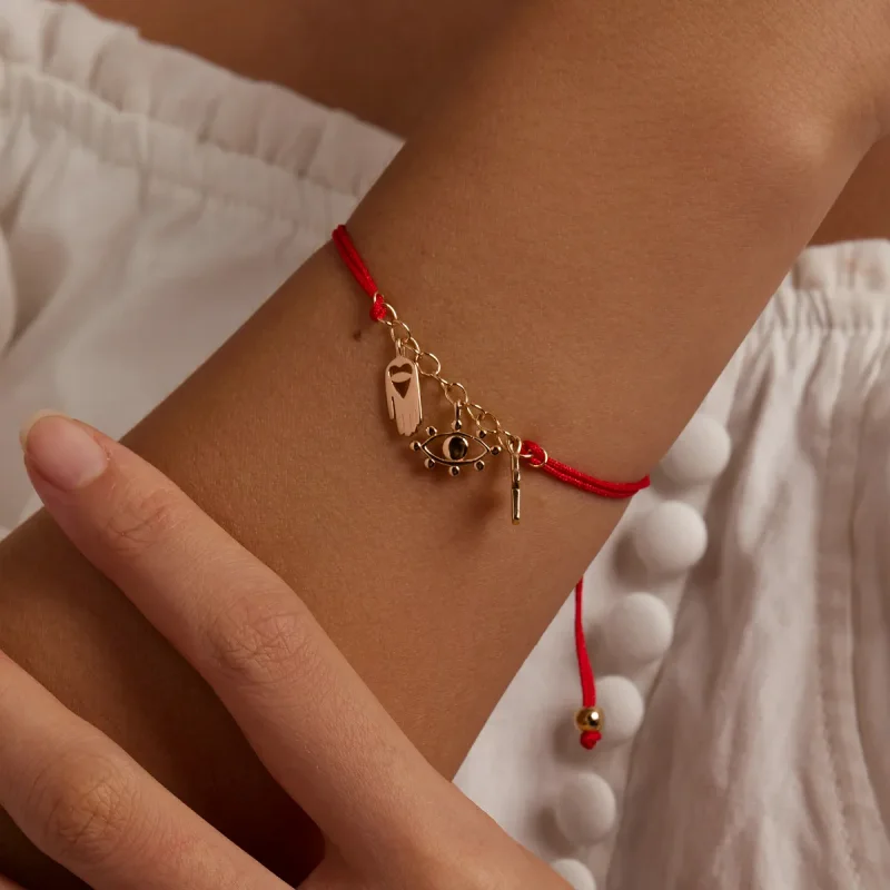 (bilde for) Pandora Style Lucky Symbol Armbånd - SCB226 - Vis 6