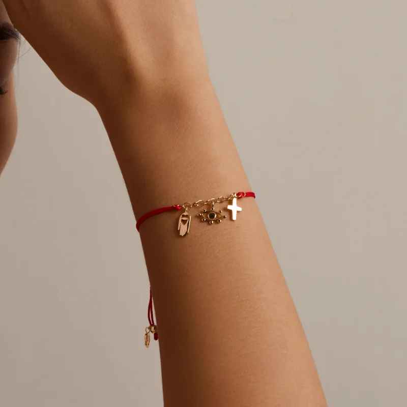 (bilde for) Pandora Style Lucky Symbol Armbånd - SCB226 - Vis 7