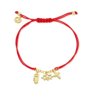 (bilde for) Pandora Style Lucky Symbol Armbånd - SCB226