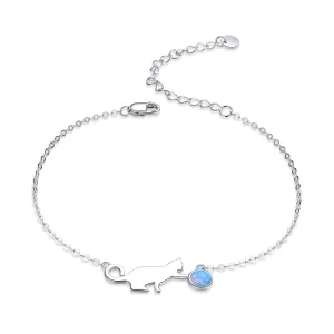(bilde for) Pandora Style Opal Cat Armbånd - SCB175