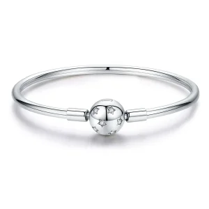 (bilde for) Pandora Style Silver Galaxy Bangle - SCB144