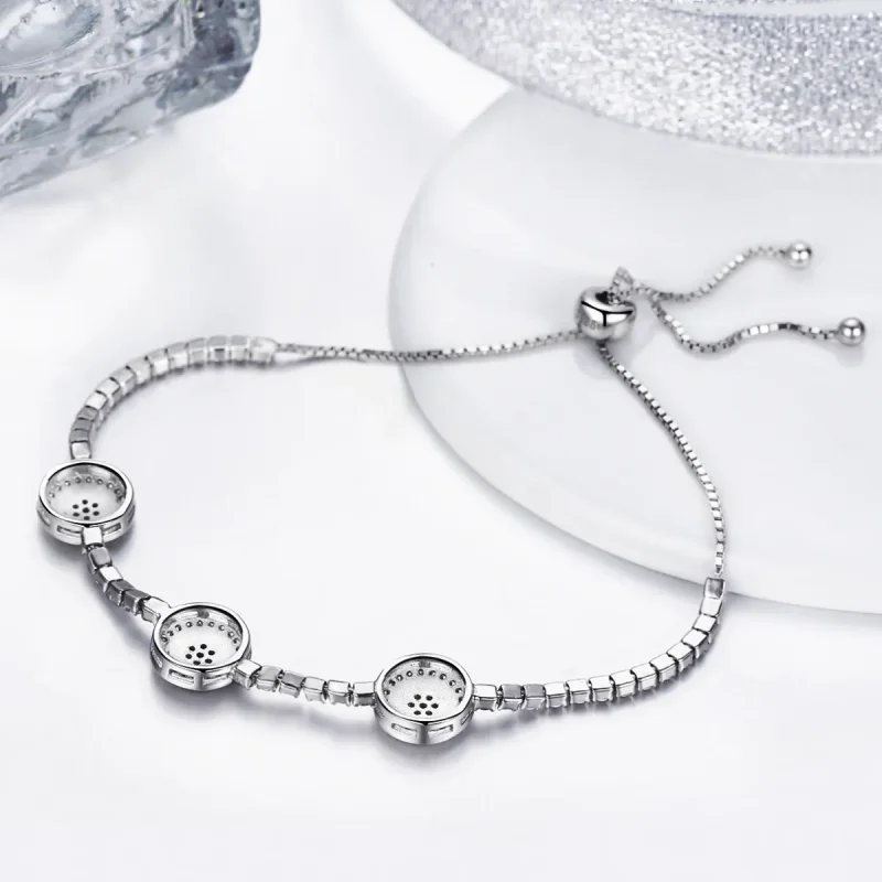(bilde for) Pandora Style Silver Guardian armbånd - SCB002 - Vis 5