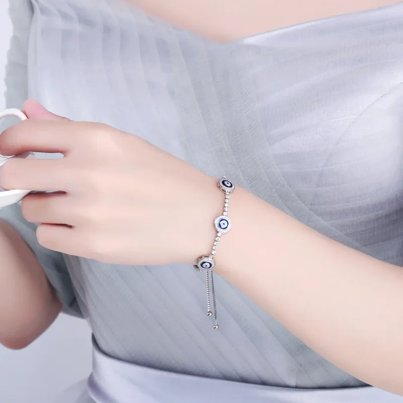 (bilde for) Pandora Style Silver Guardian armbånd - SCB002 - Vis 8
