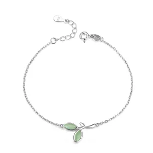(bilde for) Pandora Style Silver Hope Chain Slider Armbånd - SCB112