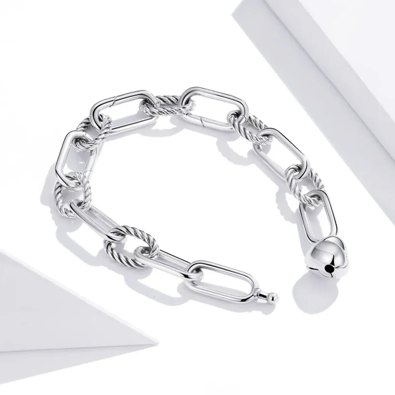 (bilde for) Pandora Style Silver Love of Link armbånd - SCB202 - Vis 4