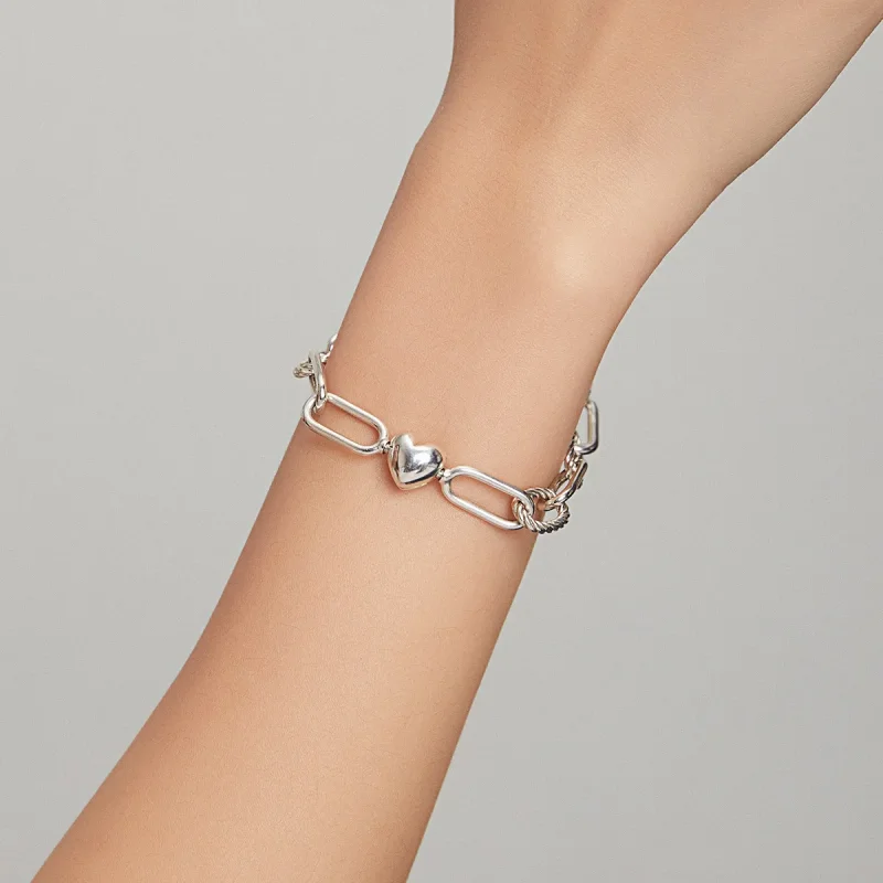 (bilde for) Pandora Style Silver Love of Link armbånd - SCB202 - Vis 6