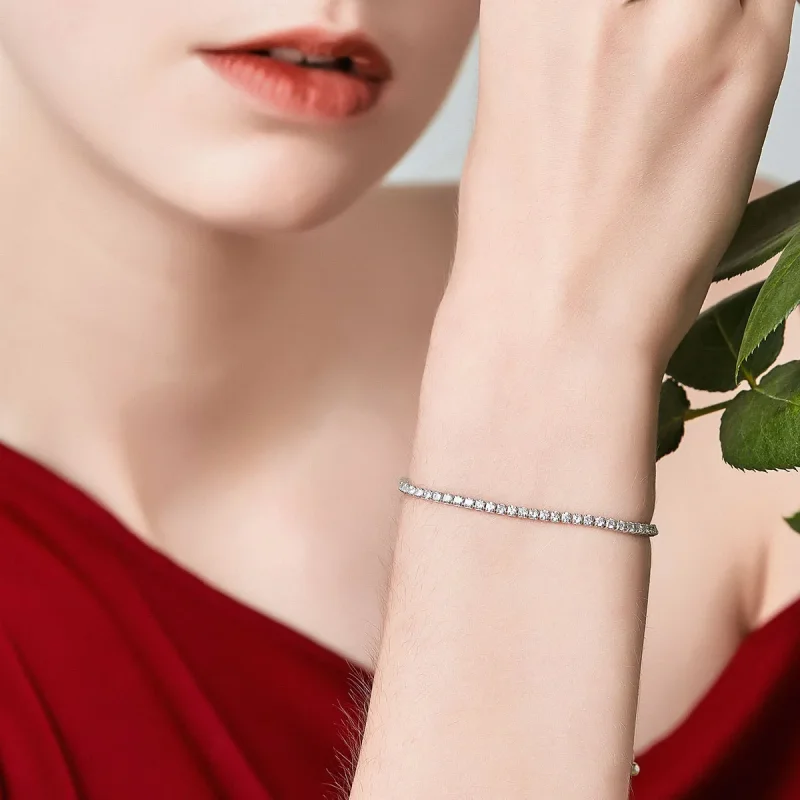 (bilde for) Pandora Style Silver Lovely armbånd - SCB029 - Vis 2
