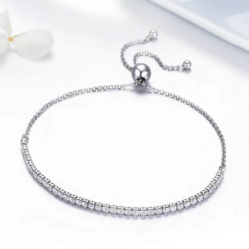 (bilde for) Pandora Style Silver Lovely armbånd - SCB029 - Vis 4