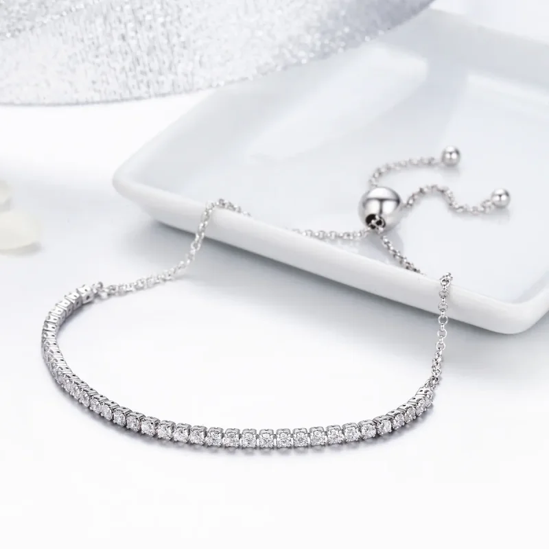 (bilde for) Pandora Style Silver Lovely armbånd - SCB029 - Vis 5