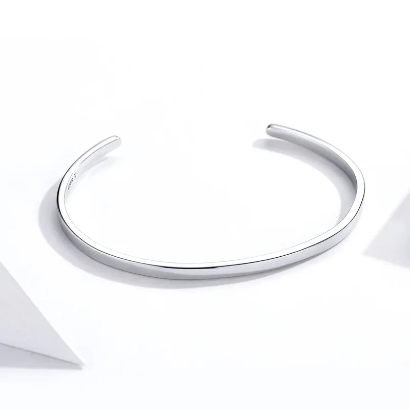 (bilde for) Pandora Style Silver Nothing Is Impossible Åpen mansjettarmring - SCB160 - Vis 4