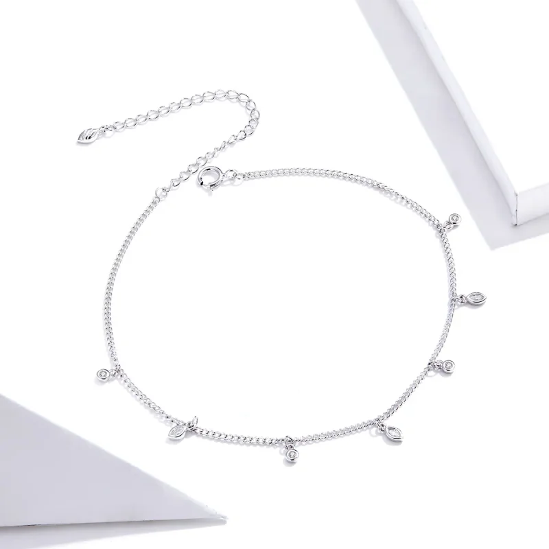 (bilde for) Pandora Style Silver Tassel armbånd - SCT018 - Vis 3
