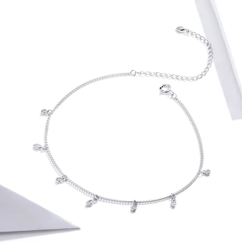 (bilde for) Pandora Style Silver Tassel armbånd - SCT018 - Vis 4