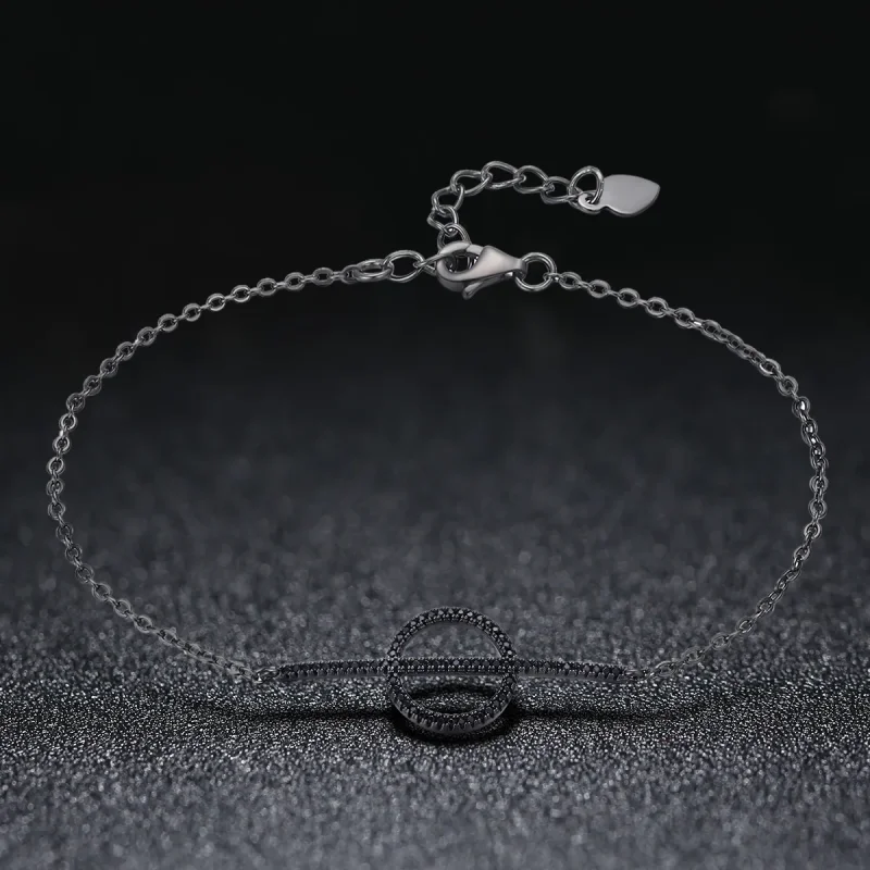 (bilde for) Pandora Style Simple Geometry Armbånd - VSB011 - Vis 2