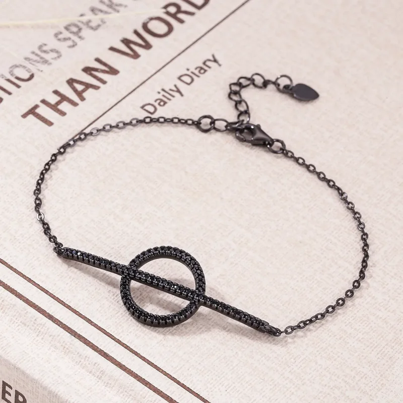 (bilde for) Pandora Style Simple Geometry Armbånd - VSB011 - Vis 3