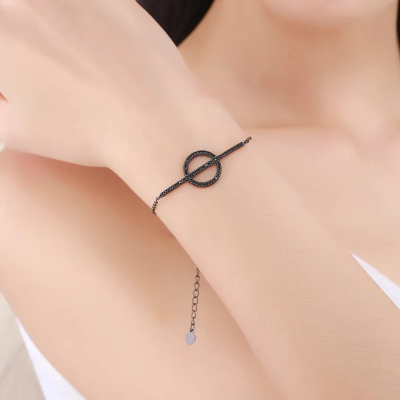 (bilde for) Pandora Style Simple Geometry Armbånd - VSB011 - Vis 6