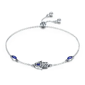 Pandora Style Sølv Spoil Chain Slider Armbånd - SCB076 (bilde for) Pandora Style Sølv Spoil Chain Slider Armbånd - SCB076