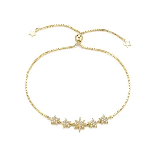 (bilde for) Pandora Style Starry Armbånd - BSB067