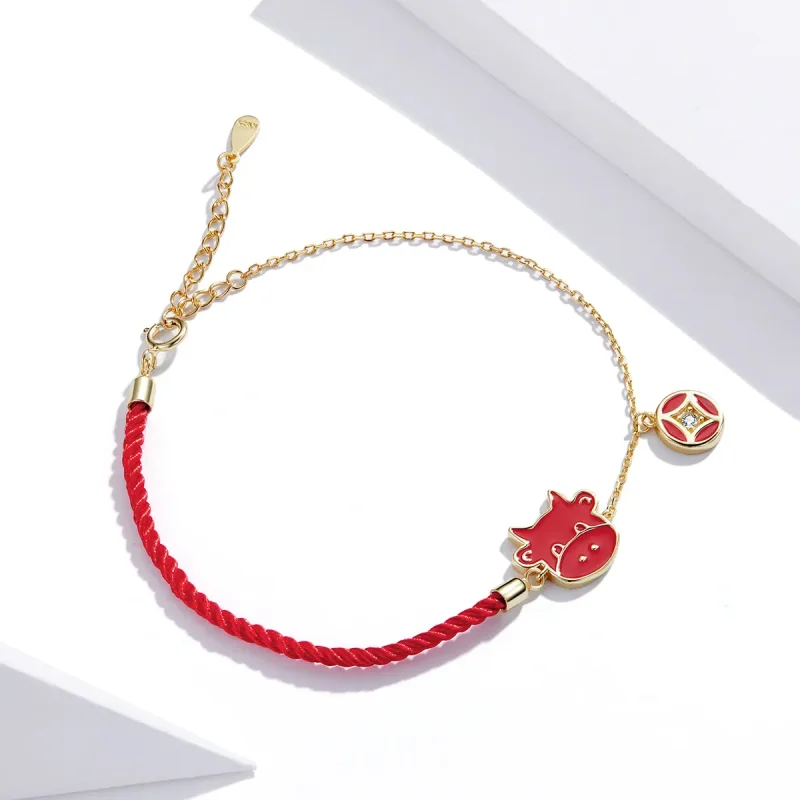 (bilde for) Pandora Style Taurus-armbånd - SCB207 - Vis 4