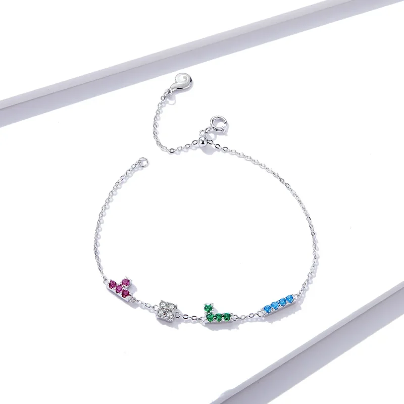 (bilde for) Pandora Style Tetris-armbånd - BSB040 - Vis 2