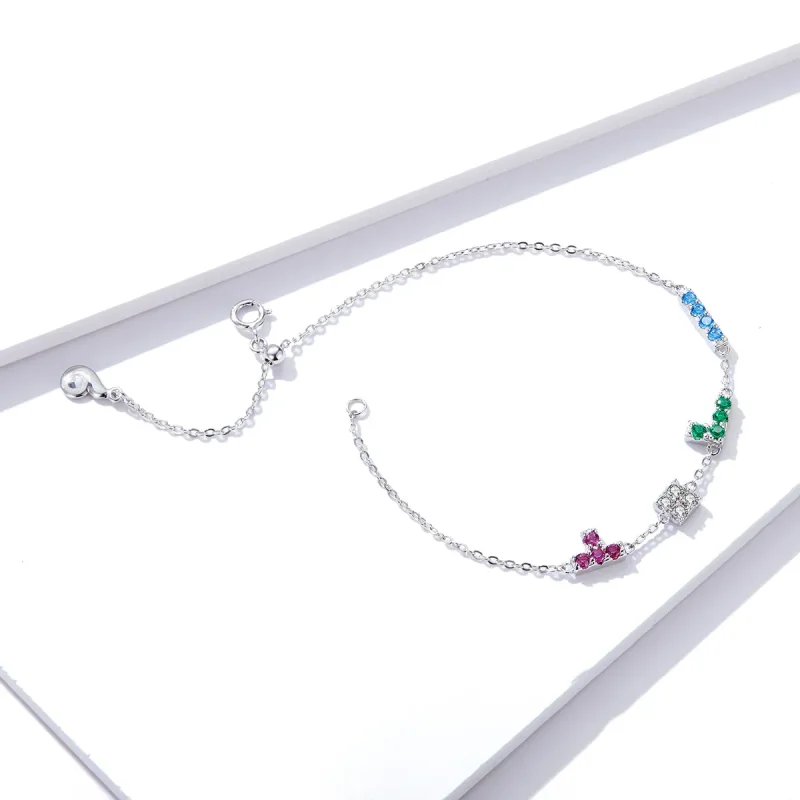 (bilde for) Pandora Style Tetris-armbånd - BSB040 - Vis 4