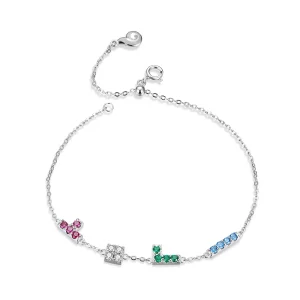 (bilde for) Pandora Style Tetris-armbånd - BSB040