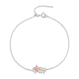 (bilde for) Pandora Style Vakkert Sakura armbånd - SCB232