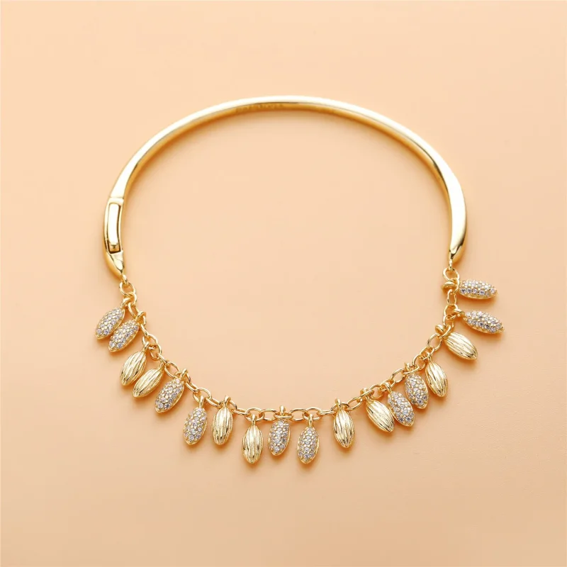 (bilde for) Kjede frø PANDORA Shine armbånd med klar cubic zirconia - 567715CZ - Vis 2