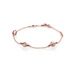 (bilde for) Modern LovePods PANDORA Rose bracelet with clear cubic zirconia - 587354CZ
