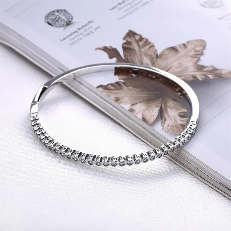 (bilde for) Pandora Alluring Brilliant Bangle - 590531CZ - Vis 2