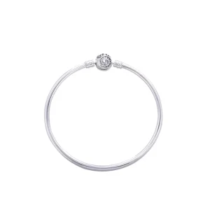(bilde for) PANDORA Armring i sølv med disneylås Armbånd - 7501055890733MS