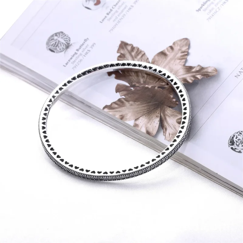 (bilde for) Pandora Blinkende Forever Bangle - 590511CZ - Vis 2