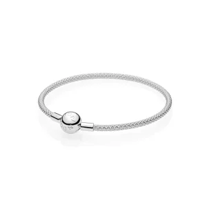 (bilde for) Pandora Moments Silver Mesh Bracelet - 596543