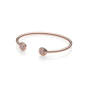 (bilde for) PANDORA Signature Open Bangle - 580528CZ