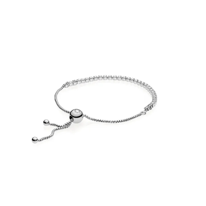 (bilde for) Pandora Sparkling Strand Bracelet - 590524CZ - Vis 2