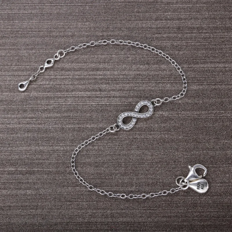 (bilde for) Pandora Symbol of Infinity Bracelet - 590509CZ - Vis 2