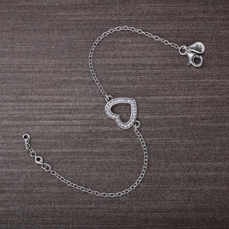 (bilde for) PANDORA Symbol of Love Armbånd - 590508cz - Vis 2